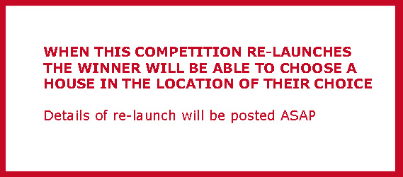 win a free house announcement